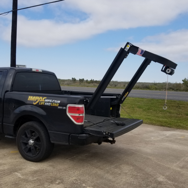 pickup truck bed with increased lift capacity